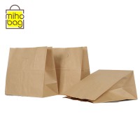 Rerecycled Die Cut Handle Brown Kraft Paper Bag for Wholesale